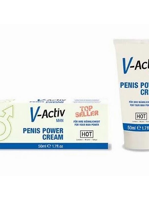 Hot V-Activ Penis Power Crema Potenciadora para Hombre 50 ml