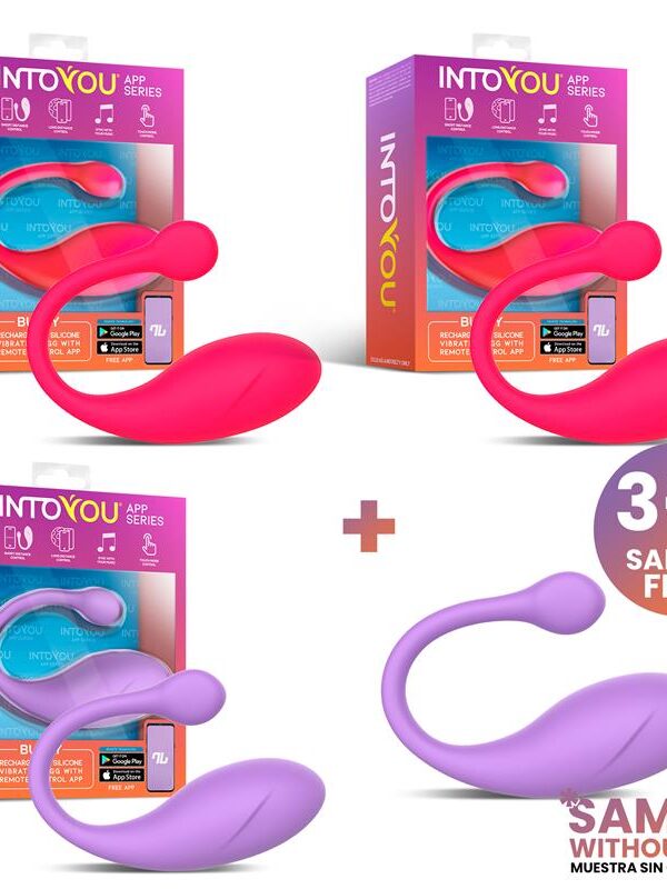 Pack 3+1 Tester Bulby Huevo Vibrador con APP