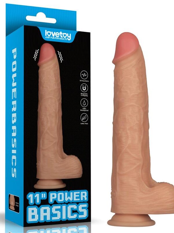 Power Basics Dildo con Vibración 11