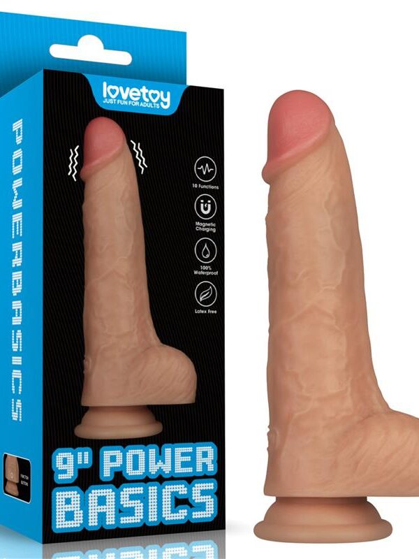 Power Basics Dildo con Vibración 9