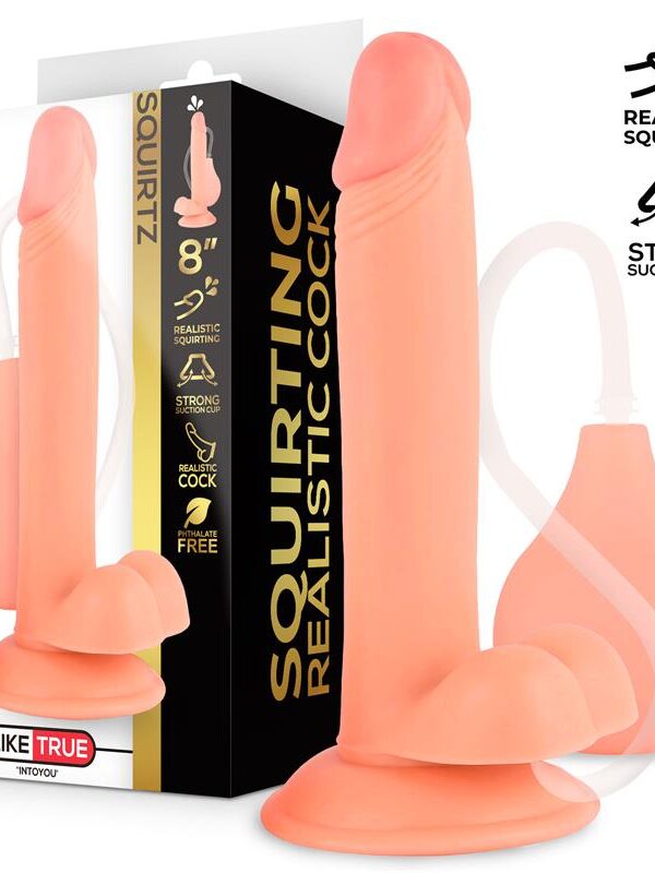 Squirtz Dildo Eyaculador - Squirting 8 - 20.3 cm