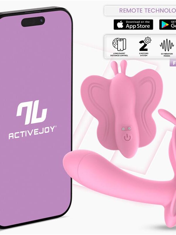 Wingy Estimulador Mariposa con APP Rosa