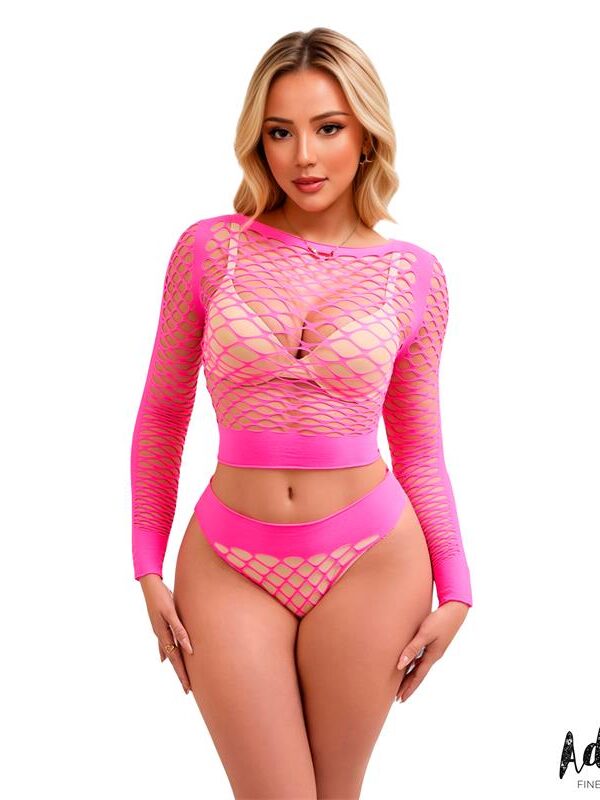Yara Set de 2 Piezas Rosa Neón Talla Única