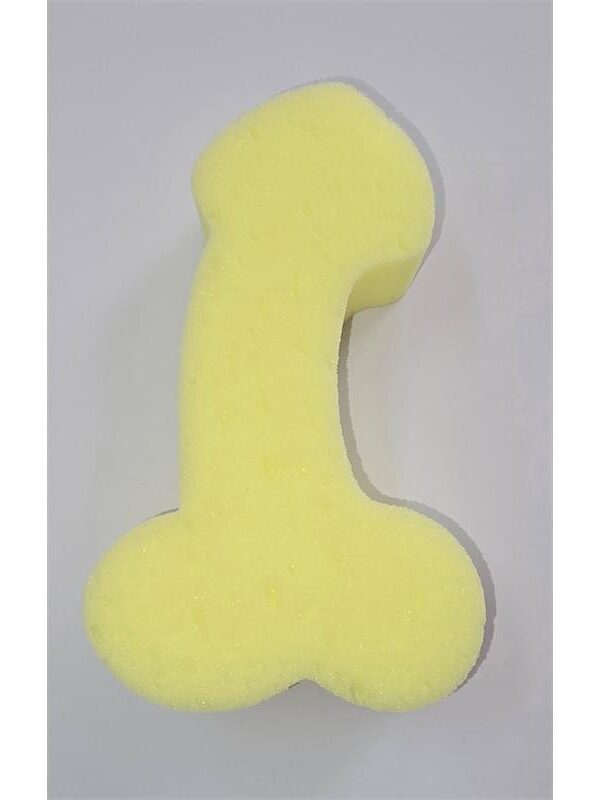 Esponja Forma Pene Amarillo