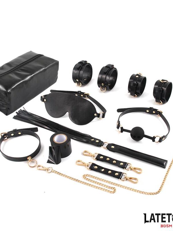 Kit de Bondage  8 Pz con Bolsa de Almacenaje