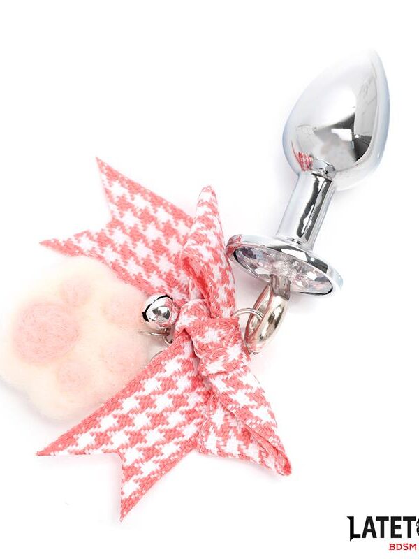 Plug Anal con Joya y Pompón