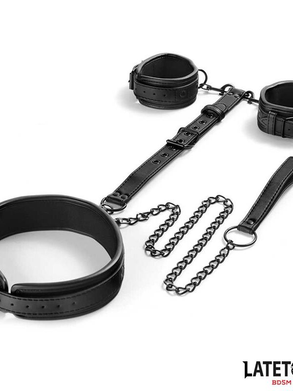 Restricciones con Collar con Correa y Esposas