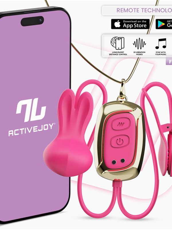 Tickly Pinzas para Pezones con Vibración, Control y Collar con APP