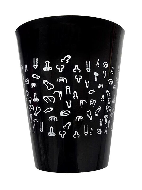 Vaso Plástico Dibujo Penes 500ml