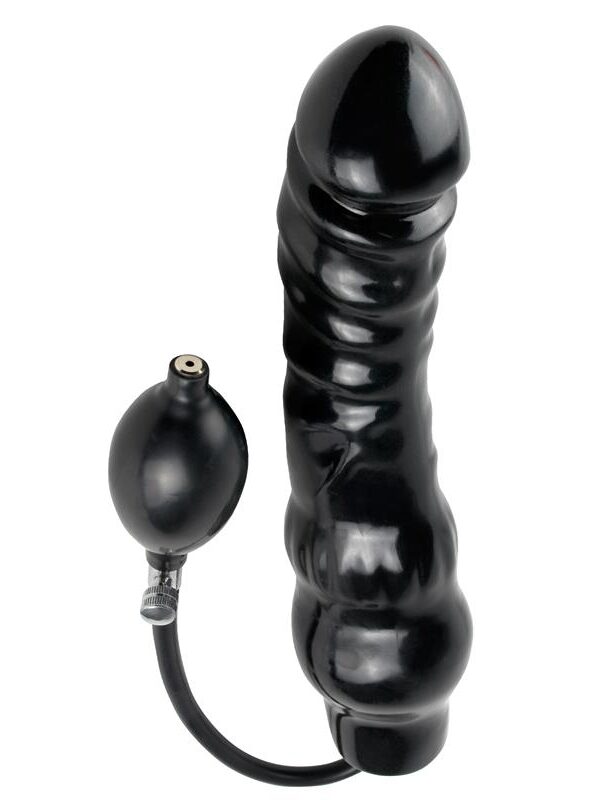 Dildo Anal Inflable Negro