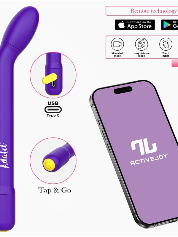 Gently Estimulador Punto G con APP Purpura