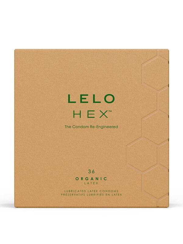 HEX Condoms Organic 36 unidades