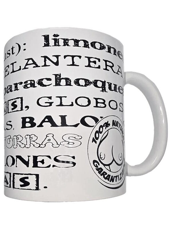 Taza Mug Sinonimos Pechos 370ml