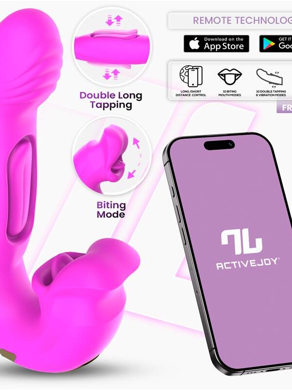 Bimby Vibrador con Mordisqueo y Lengua Doble Tapping con APP