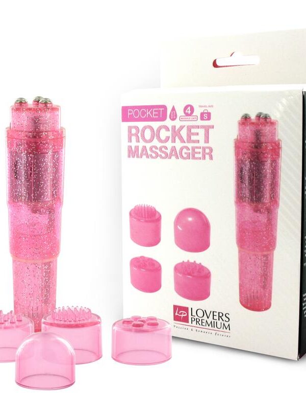 Masajeador Pocket Rocket Rosa