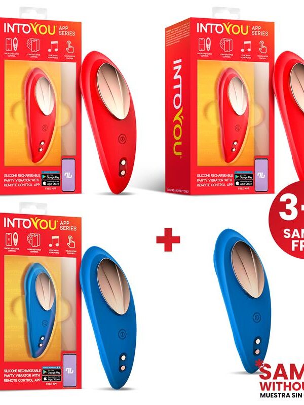 Pack 3+1 Vibrador de Braguitas con APP