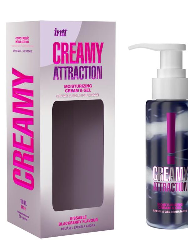 Crema y Gel Besable Sabor Mora 100 ml