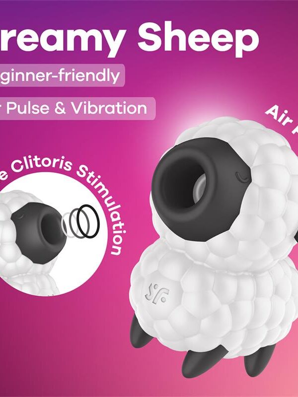Dreamy Sheep Succionador con Vibración