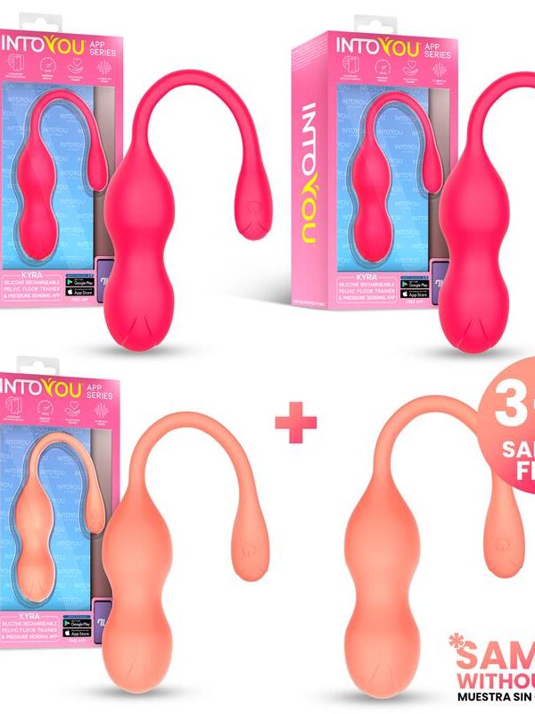 Pack 3+1 Kyra Entrenador de Suelo Pélvico Sensor de Presión y APP