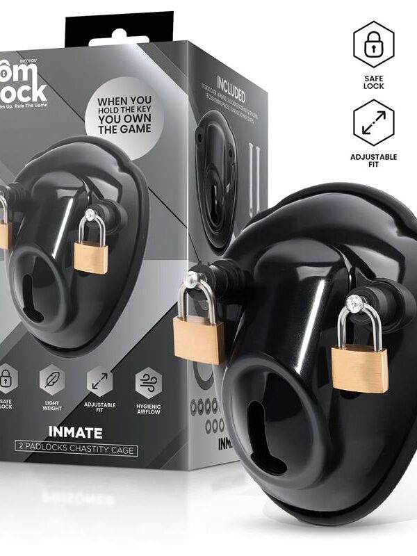 Inmate Jaula para el Pene con Espaciadores